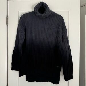 Sweaty Betty Women’s Navy Ombre Turtleneck Sweater, Super Cozy! Never worn.